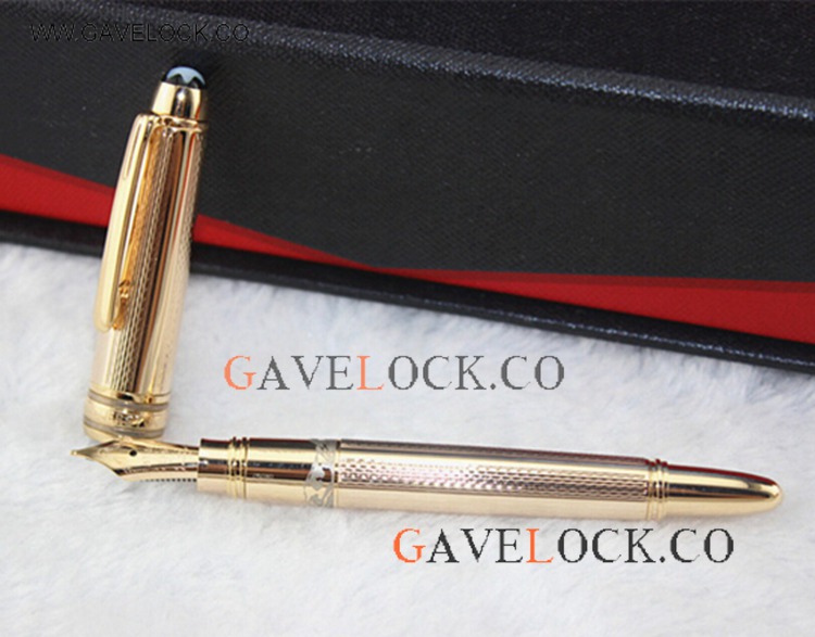 Mini Montblanc Fountain Pens Meisterstuck Gold Fountain Copy Pen